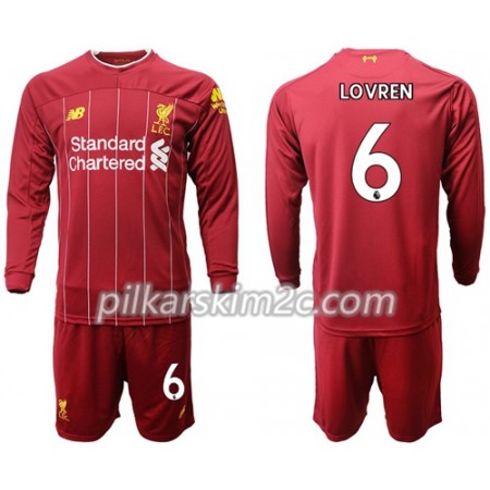 Koszulka Liverpool Lovren 6 Dziecięca Główna 2019-2020 - Koszulki Piłkarskie(L/S)